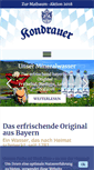 Mobile Screenshot of kondrauer.de